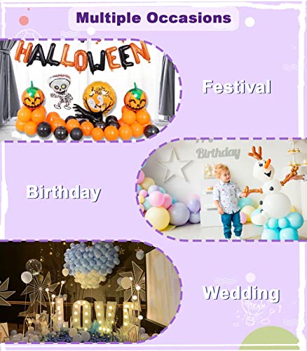 Idaodan Electric Air Balloon Pump, Portable Dual Nozzle Electric Balloon Inflator/Blower Noisemakers For Party Decoration - 110V 600W (Purple) #TOP6