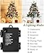 3FT Pre-Lit Artificial Christmas Tree with 78 LED Lights - Easy Assembly Xmas Tree for Home & Office