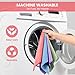SIFANGKE Microfiber Cleaning Cloth, 12 Pack Assorted Color Cleaning Rags for Housekeeping, Colorful Reusable Microfiber Towels for Car, Kitchen, Bathroom and Household Cleaning Supplies, 11.8