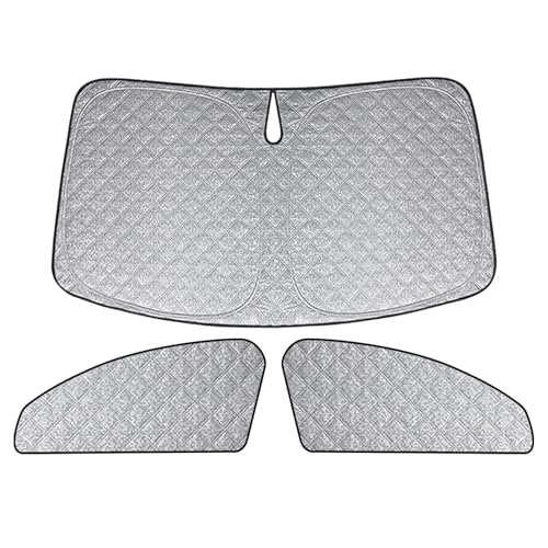 Pare-soleil VW T6 T6.1 anti-UV occultant sans ventouse 3 pièces