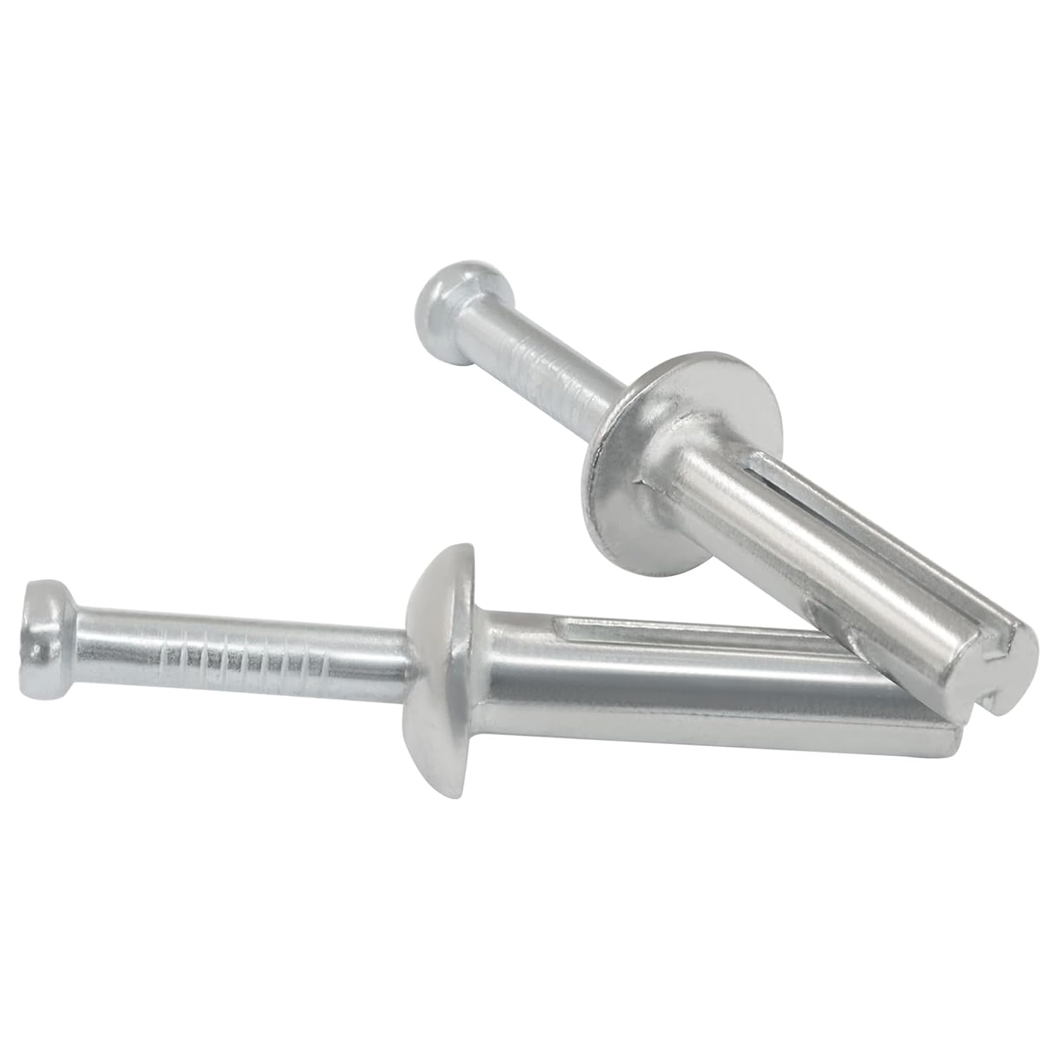 Hordion 50PCS 1/4" x 1" Hammer Drive Anchors, Heavy Duty Cement Hammering Anchors