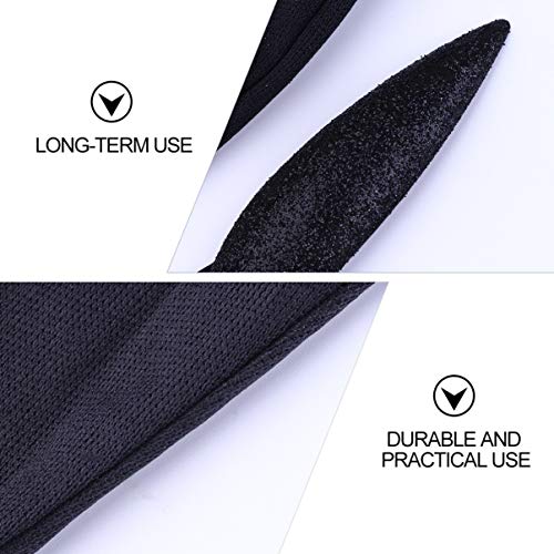 2 pares de luvas para fantasia de Halloween da Artibetter com unhas arranhadas e unhas para fantasia