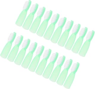 FONDOTIN 20pcs Mini Soft Bristle Toothbrushes for Inmates Short Handle Design for Easy Use and Safety Correctional Facilities Portable Oral Tools