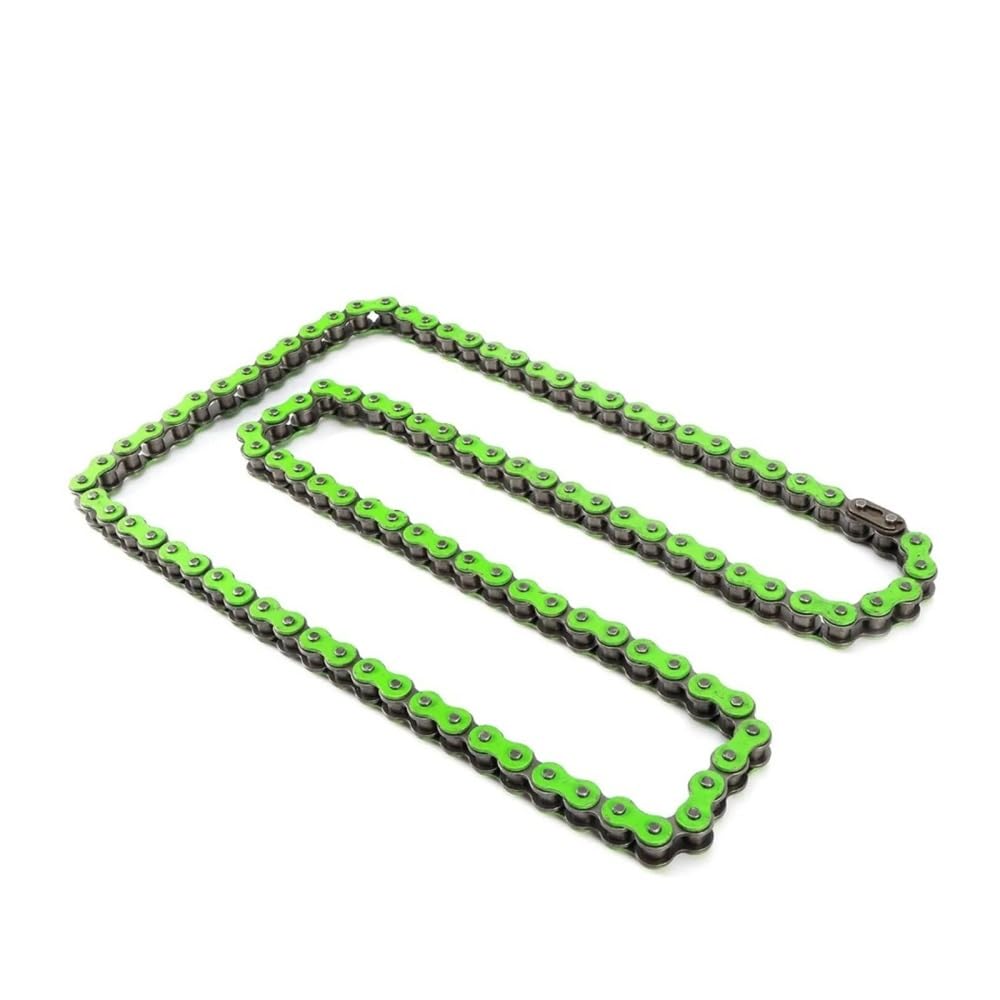 Catena di trasmissione verde 428/420 adatta for motociclette ATV GY6 GN125 da 90 cc, 110 cc e 125 cc.(TLL-420)