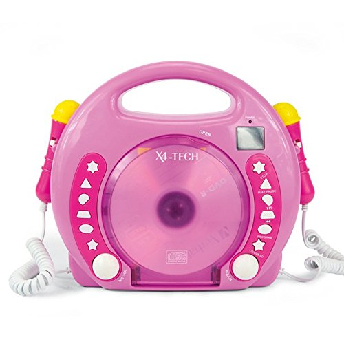 Preisvergleich Produktbild X4-TECH Kinder CD-Player Bobby Joey MP3 pink Vedes