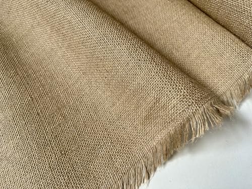 Toile de jute naturelle 150cm pour chemin de table de mariage bohème et déco chic