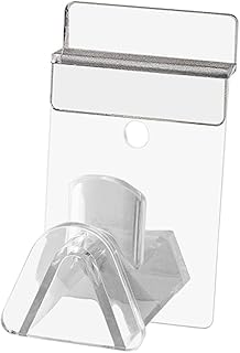 Marketing Holders 12 Pack Slatwall Sunglasses Holder 1 Pair Clear Acrylic Rack for Department Stores Pharmacies Supermarkets Fashion Retailers Malls Shopping Centers