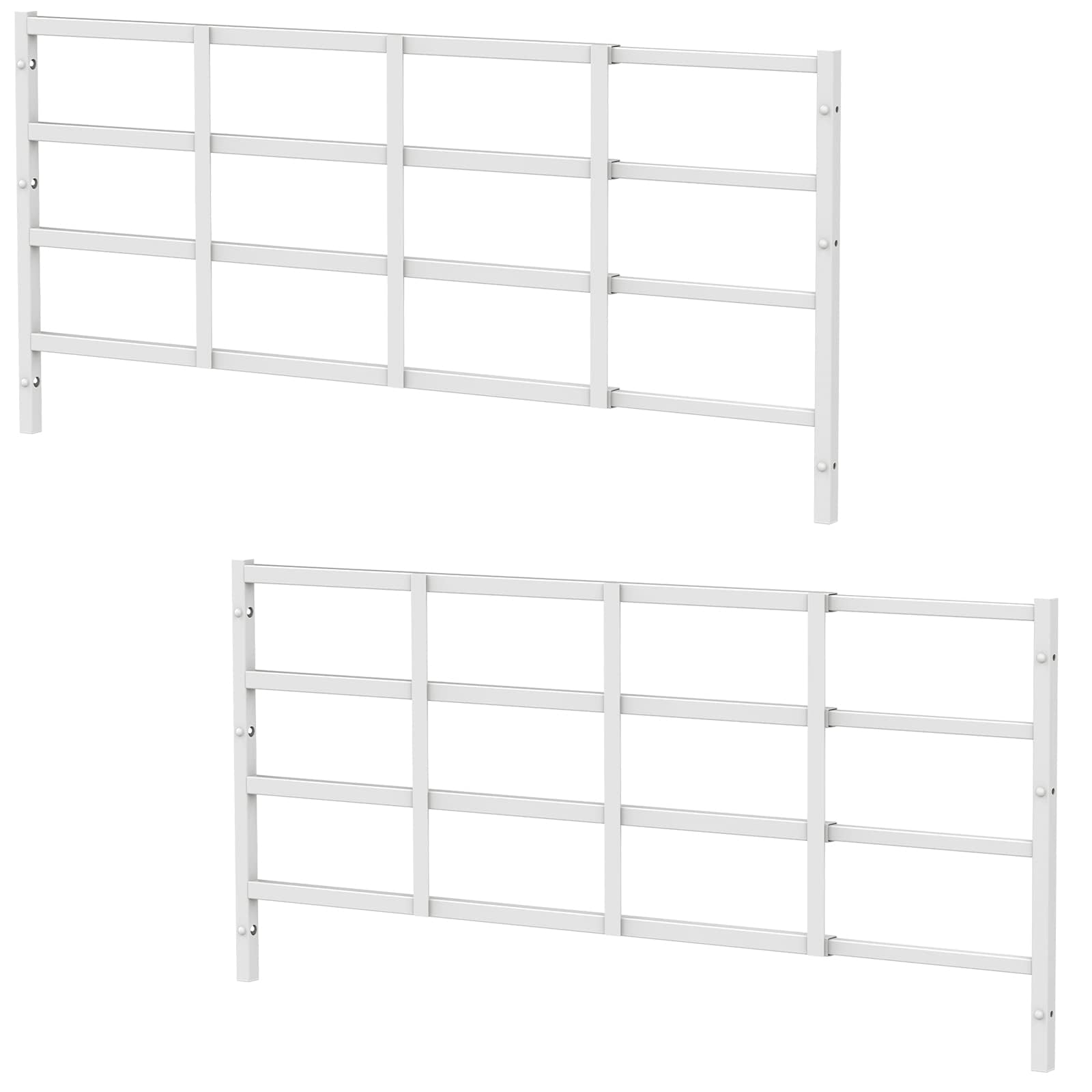 Delmoar Fixed Window Safety Guard 19 x 54 2-Pack