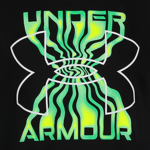 Image of Under Armour Boys' Short Sleeve Core Graphic T-Shirt, Lightweight & Breathable, Relaxed Fit