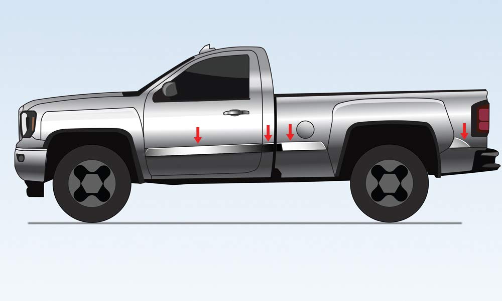 シボレー GMC ボディラインテープ｜車・バイク・自転車