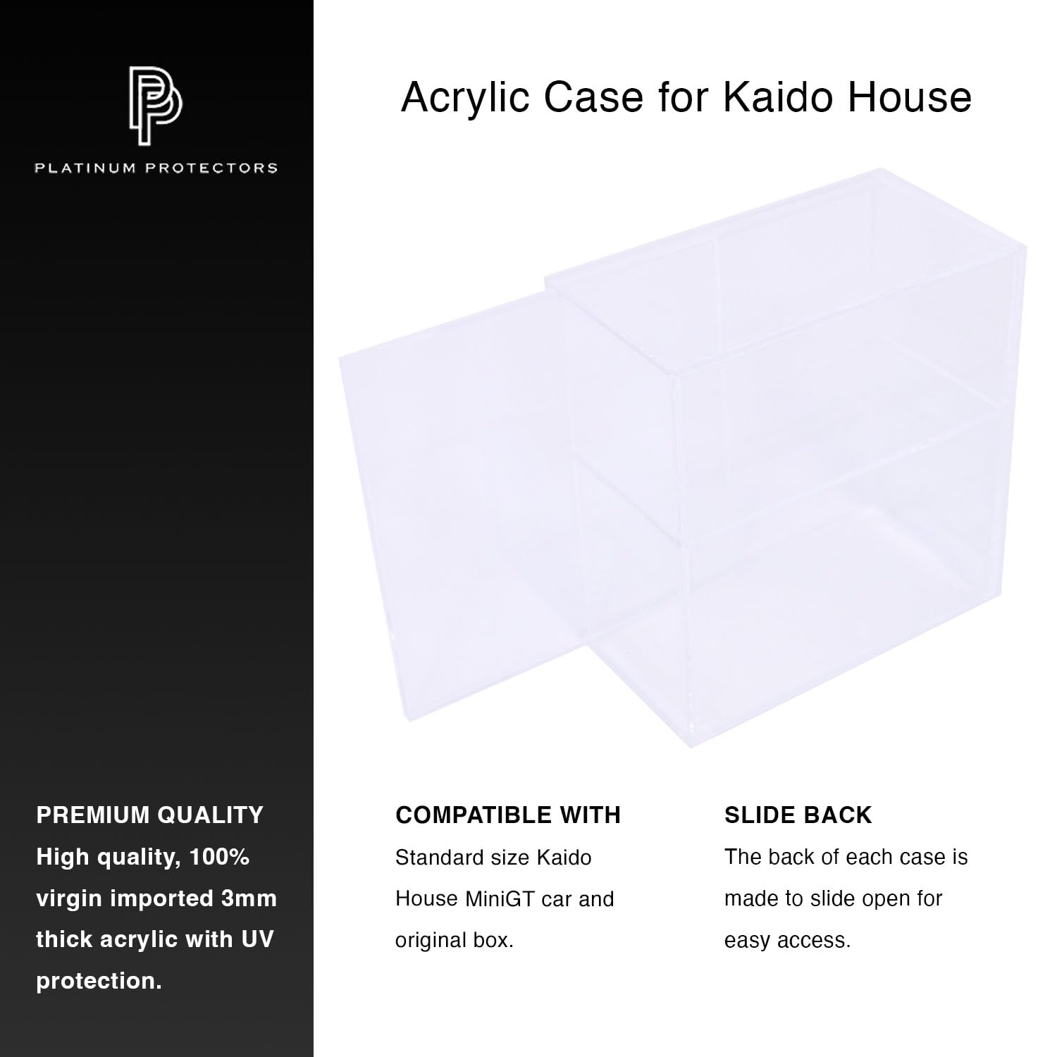 ミニカー BLKLTD ACRYLIC CASE KAIDOHOUSE☆GARAGE | Diecast | 🚨Restock and new item!🚨 Our