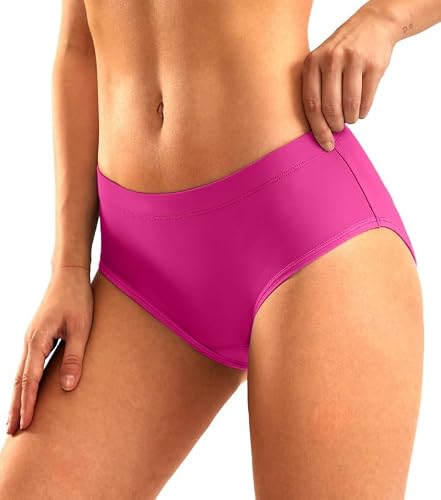 Women's 4D Padded Bike Underwear Cycling Bicycle Shorts Mountain Biking Riding Briefs Biker Cycle Spin Undershorts Padding Motorcycle Gear for Women(Rosy,XXL)