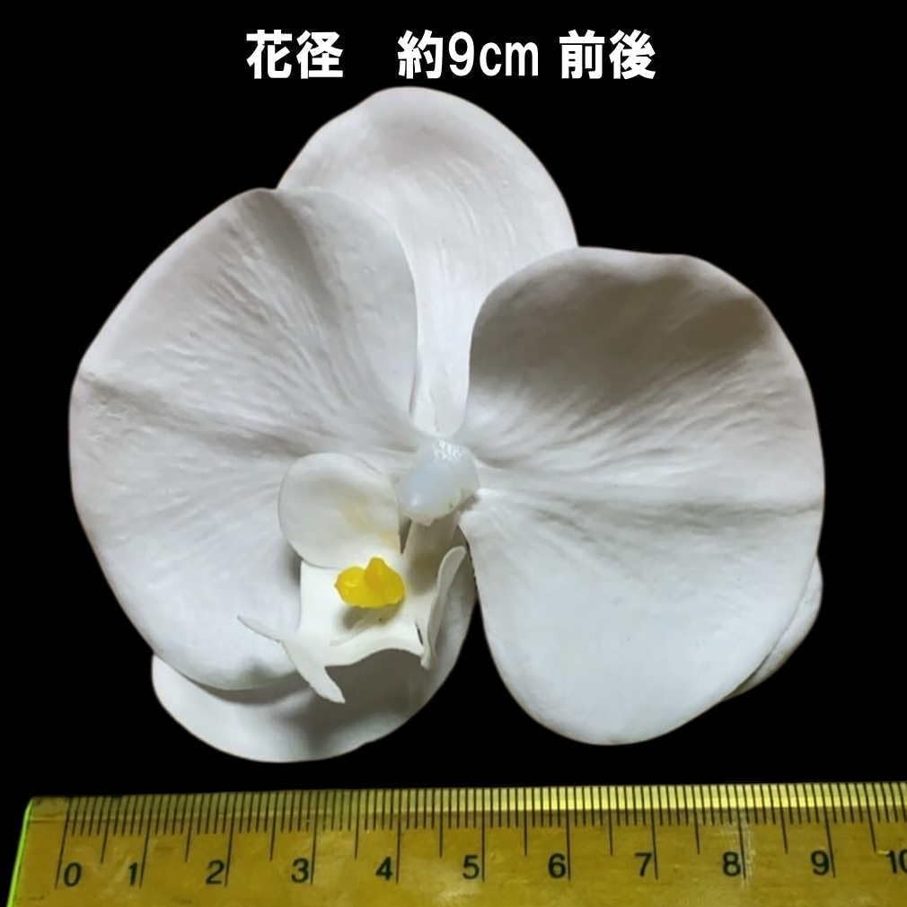 髪飾り 胡蝶蘭 白 かすみ草 金 11本セット 豪華 ウエディング 和装 結婚式 白無垢 前撮り 【ボウノットルーズガウン】 パーティ 振袖
