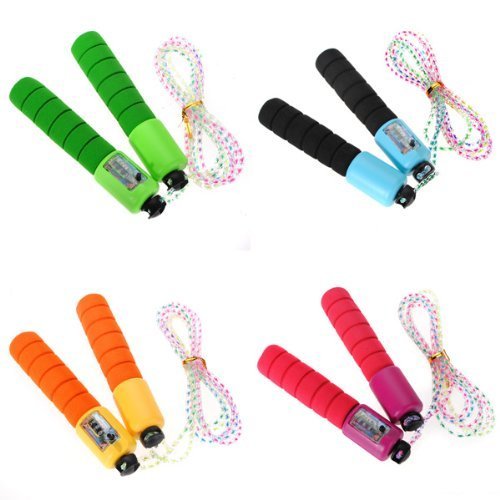 Image of Skipping Rope with Jump Counter (Colors May Vary)