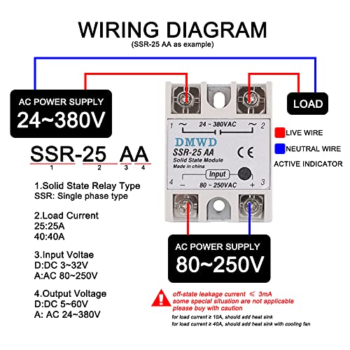 Dmwd SSR-25AA +SANREPIAN Ssr-25Aa Solid State Relay Ac To Ac thumb #6