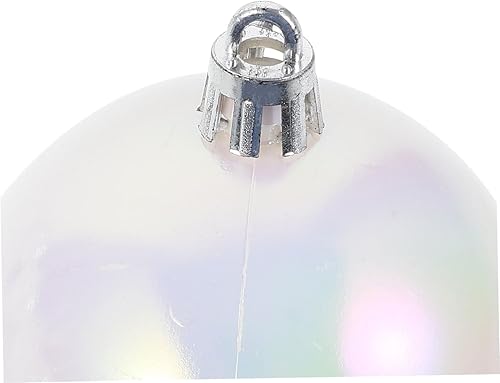 Miniatura 4 de BESPORTBLE 12 adornos de bola de Navidad para árbol, esferas colgantes decorativas, inastillables, decoración de árbol de Navidad para fiestas de