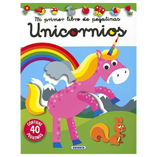 Unicornios (Mi primer libro de pegatinas)