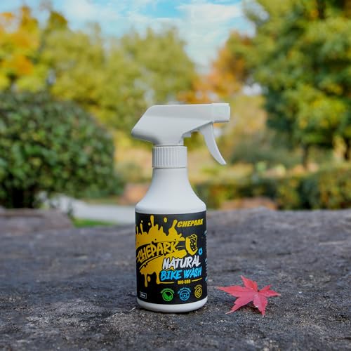 Nano bike Cleaner with Easy Spray Applicator - Bike Wash Fast Acting Cleaner for Oil, Grease and Dirt Removal -Bike Cleaner for All Surface Types (300ml)