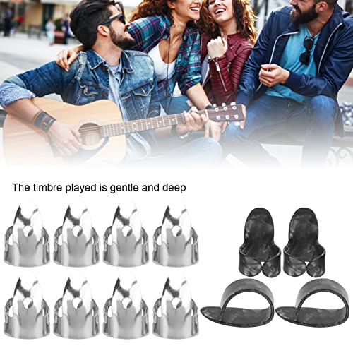 Médiators, Pick Finger Cots Guitar Finger Picks Metal Index Finger Picks Accessoires de guitare pour guitare classique… - Les Beatles, Paul McCartney, John Lennon, RIngo Starr, George Harrison Médiators, Pick Finger Cots Guitar Finger Picks Metal Index Finger Picks Accessoires de guitare pour guitare classique… – Image 6