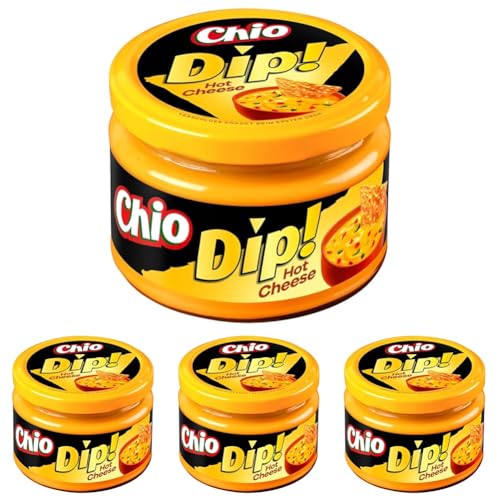 Chio Dip Hot Cheese (1 x 200 ml) (Packung mit 4)
