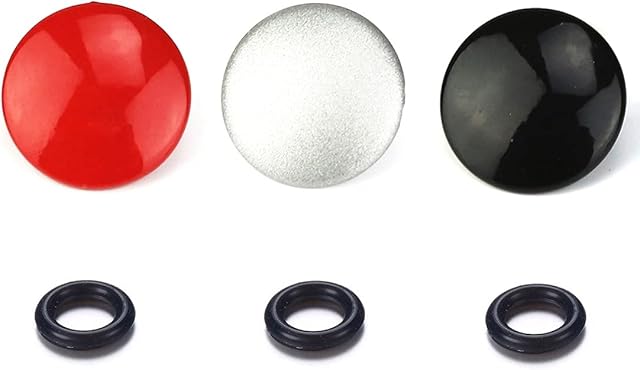 LXH 3Pcs Metal Bulged Surface Soft Release button Finger Touch Compatible With Fujifilm X100F X100T X100S X-PRO1/2 X-T10/20 Leica M1 M Series Nikon Df Olympus PEN-F