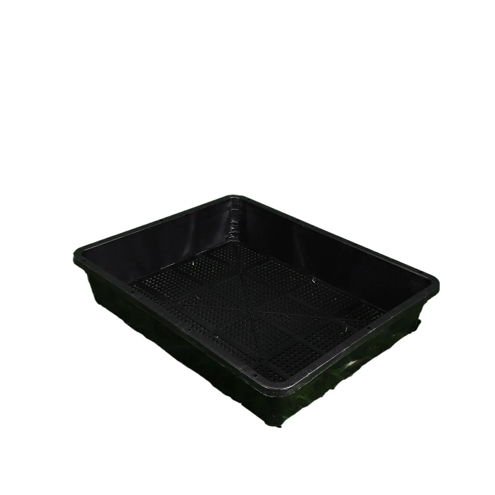 MFWHEFJ Seed Tray 2Pcs Plastic Growing Tray For Sprouting Seeds Home Garden Nursery Plate Multi Use Soil Free Ventilation