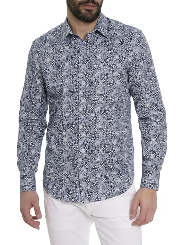 Robert Graham Men's Walpon Long Sleeve Woven Shirt