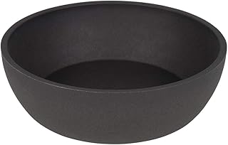District 70, Bamboo Dog Bowl, Dark Grey, Medium: 17.5 x 17.5 x 5.8 cm (1,000 ml) product image