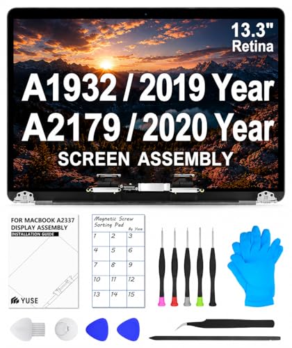 13.3 Screen Replacement A2179 for MacBook Air Full LCD(Gray)