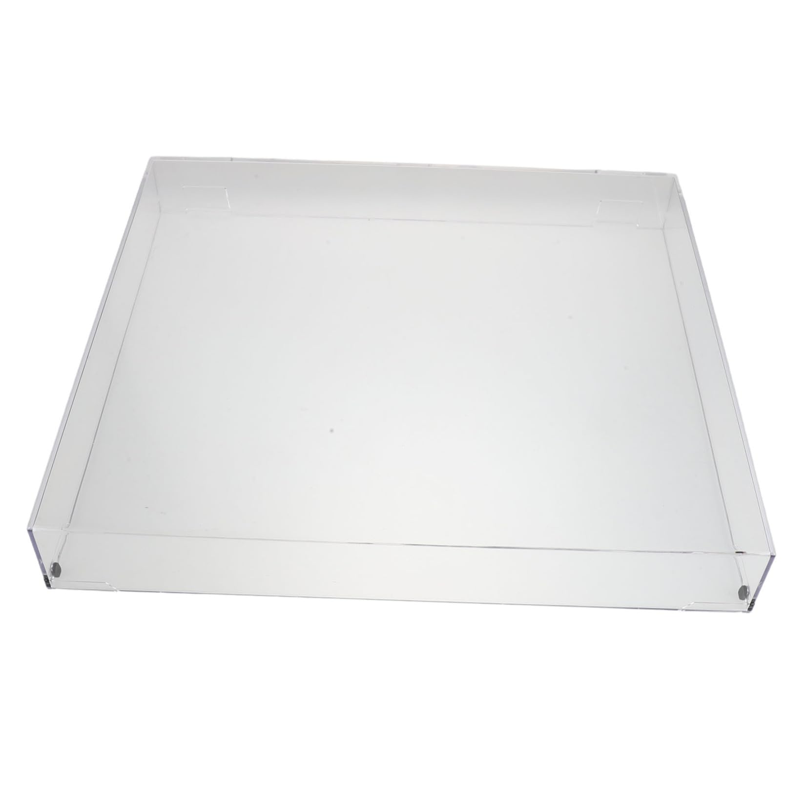 Toddmomy Copertura protettiva trasparente rettangolare in acrilico per - Protezione antipolvere per apparecchi audio casalinghi 16,2x13,2x2,4 pollici