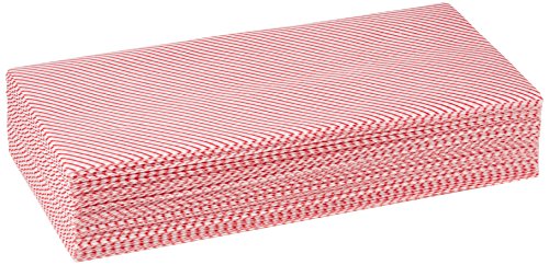 Maxima Lightweight All Purpose Cloth Red Pack of 50