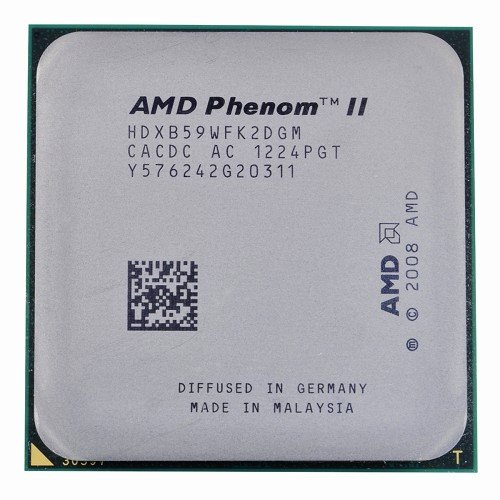 Amd Phenom Ii X2 B59 3.4Ghz 2X512Kb/6Mb L3 Socket Am3 Dual-Core Cpu #TOP23
