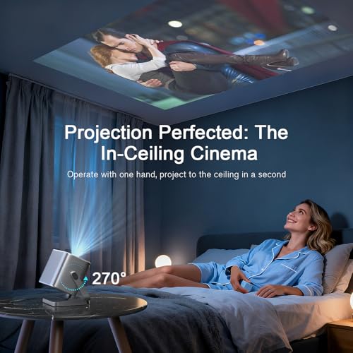 Smart Projector with Netflix Built-in