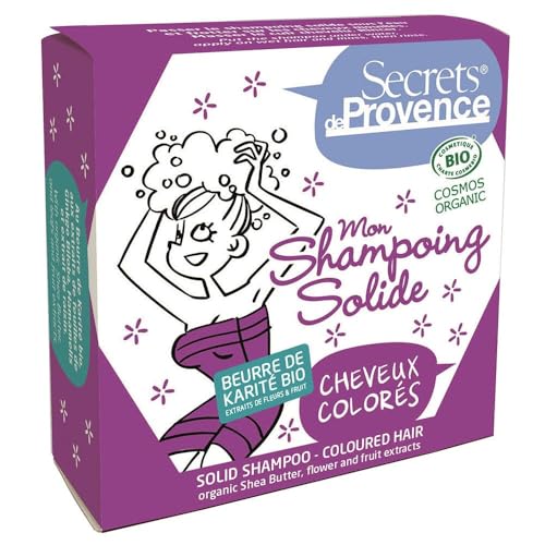 Shampoing solide cheveux colorés