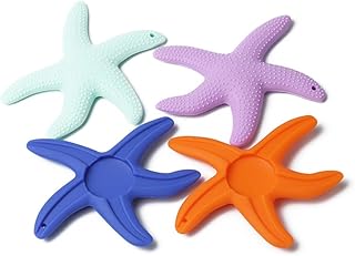 Toyvian Brinquedo De Dentição De Girafa Chupeta De Dentição Para Bebês Mordedor De Cogumelo Mordedor De Silicone Mordedor De Pinguim Brinquedo Infantil Mordedor Infantil Presente