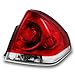 AKKON - For Chevy Impala Replacement Red Clear Tail Light Passenger Right Side Rear Brake Lamps