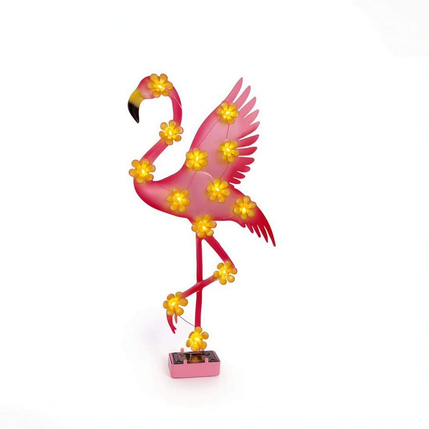 Outdoor Solar Flamingo Light Decorative Solar Wall Lamp Metal Flamingo Wall Light Energy-Saving for Garden, Courtyard, Patio, Flamingo Wall Light-image-37