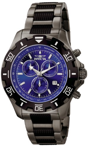 Preisvergleich Produktbild Invicta 6411 Specialty Herren Uhr Edelstahl Quarz blauen Zifferblat