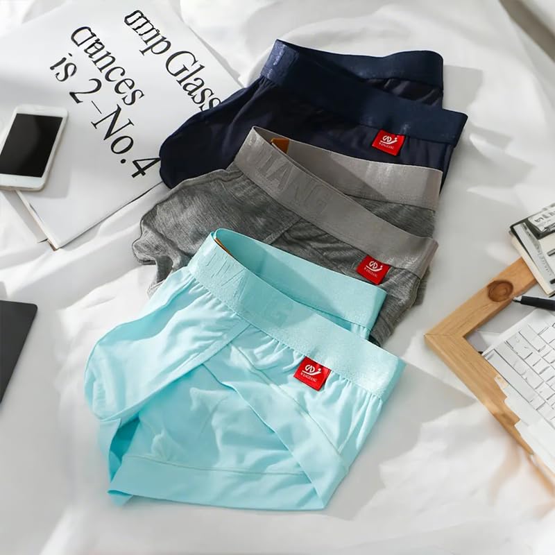 3 Pcs Breathable Underwear For Home And Sports, Triangle Cut2