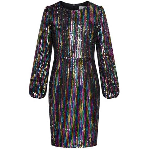 GRACE KARIN Glitter Sequin Dress for Kids Cover
