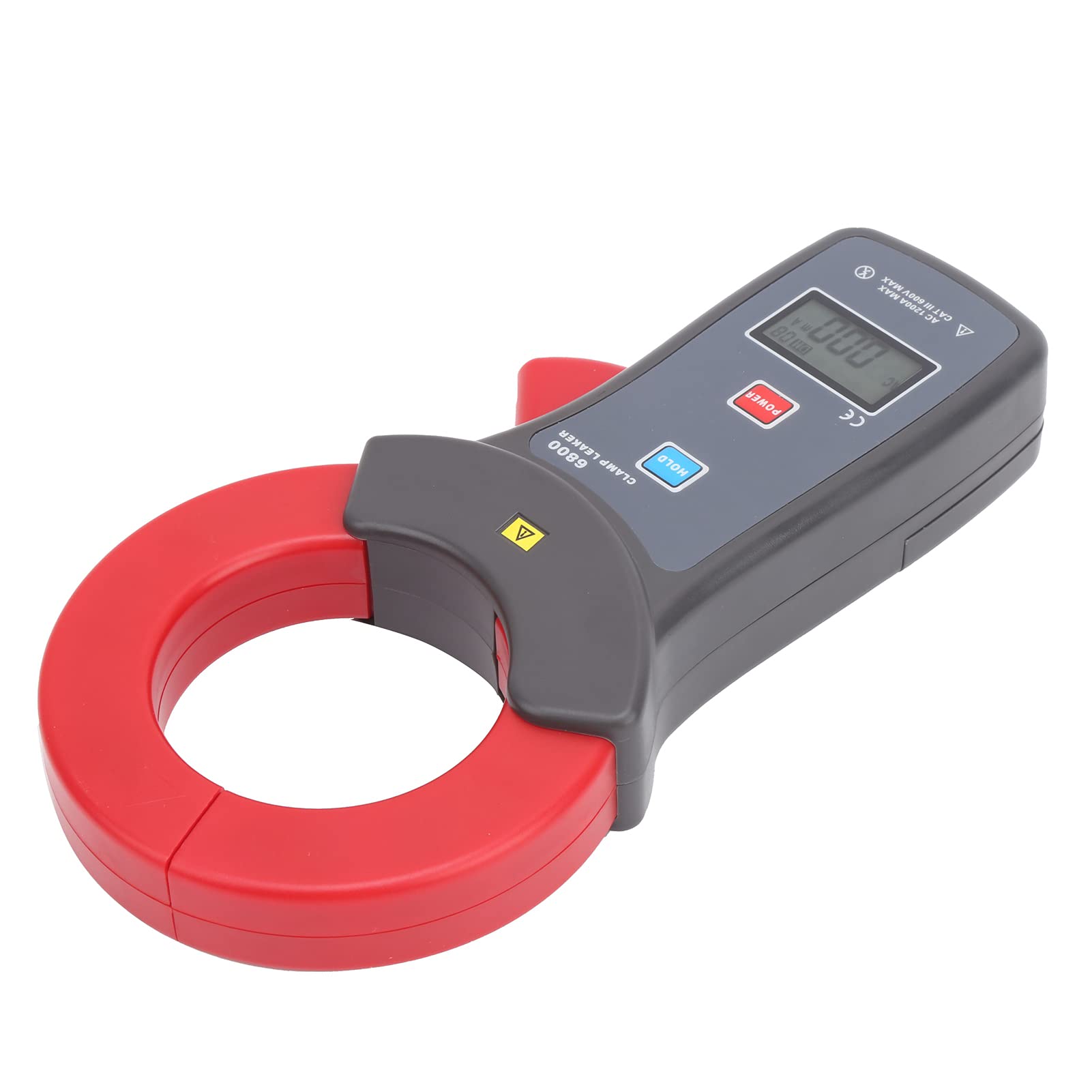 aqxreight Tester Prądu Upływowego AC 1200A Miernik z dużą Cęgami i Szczękami 68mm Przesyłanie Danych USB dla Elektryków Do Użytku Komercyjnego w Przemyśle