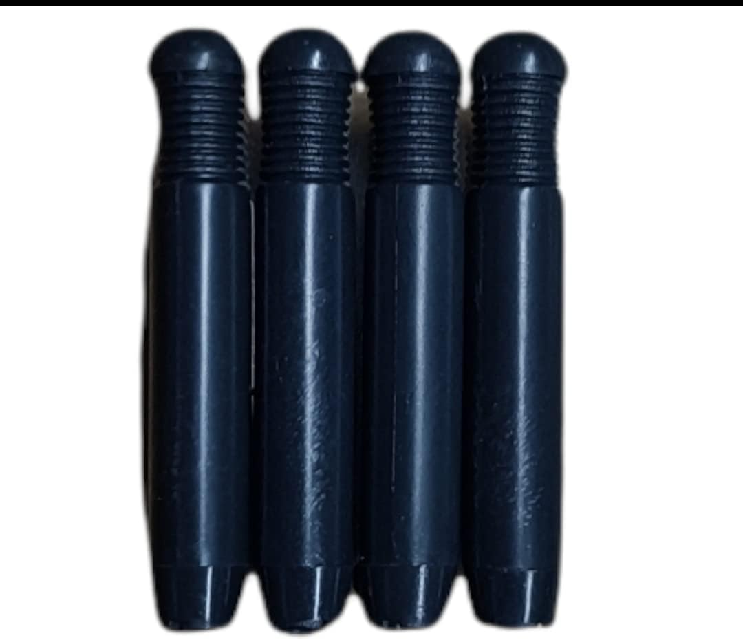 Fabbay Interior Door Lock Knob Pull Pin Compatible/Replacement for Wagon-R/Alto/Versa/Alto 800/EECO/ZEN Estilo (4 Pieces),Black