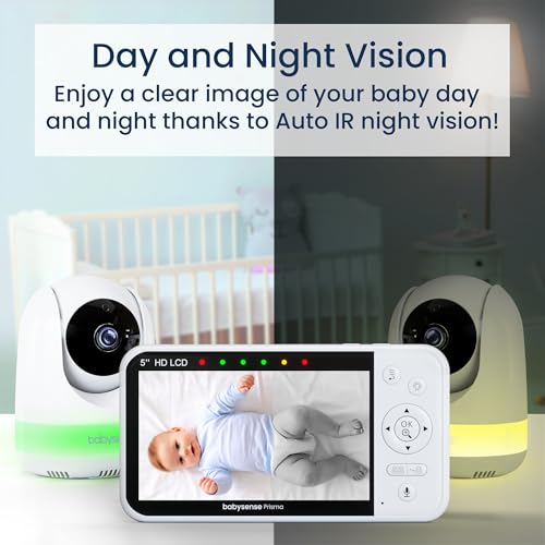 Babysense Prisma 5-inch Dual-Camera Video Baby Monitor (No Wi-Fi) — view 4