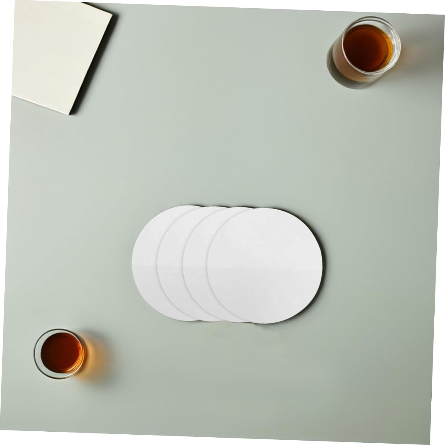 500pcs 7cm Round Lab Qualitative Filter Paper for Chemistry