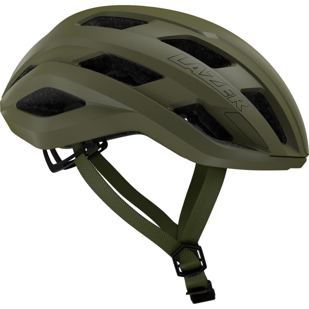 Lazer Strada KinetiCore Yol Kask Mat Çam Yeşili (S 52-56cm)