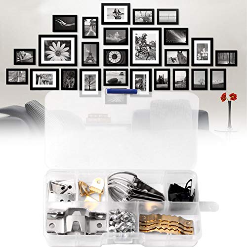 Image of Generic Decoration Multifunction Hanging No Trace Photo Frame Hook Metal Hardware Picture Hangers Set Wall Office for Canvas Accessories