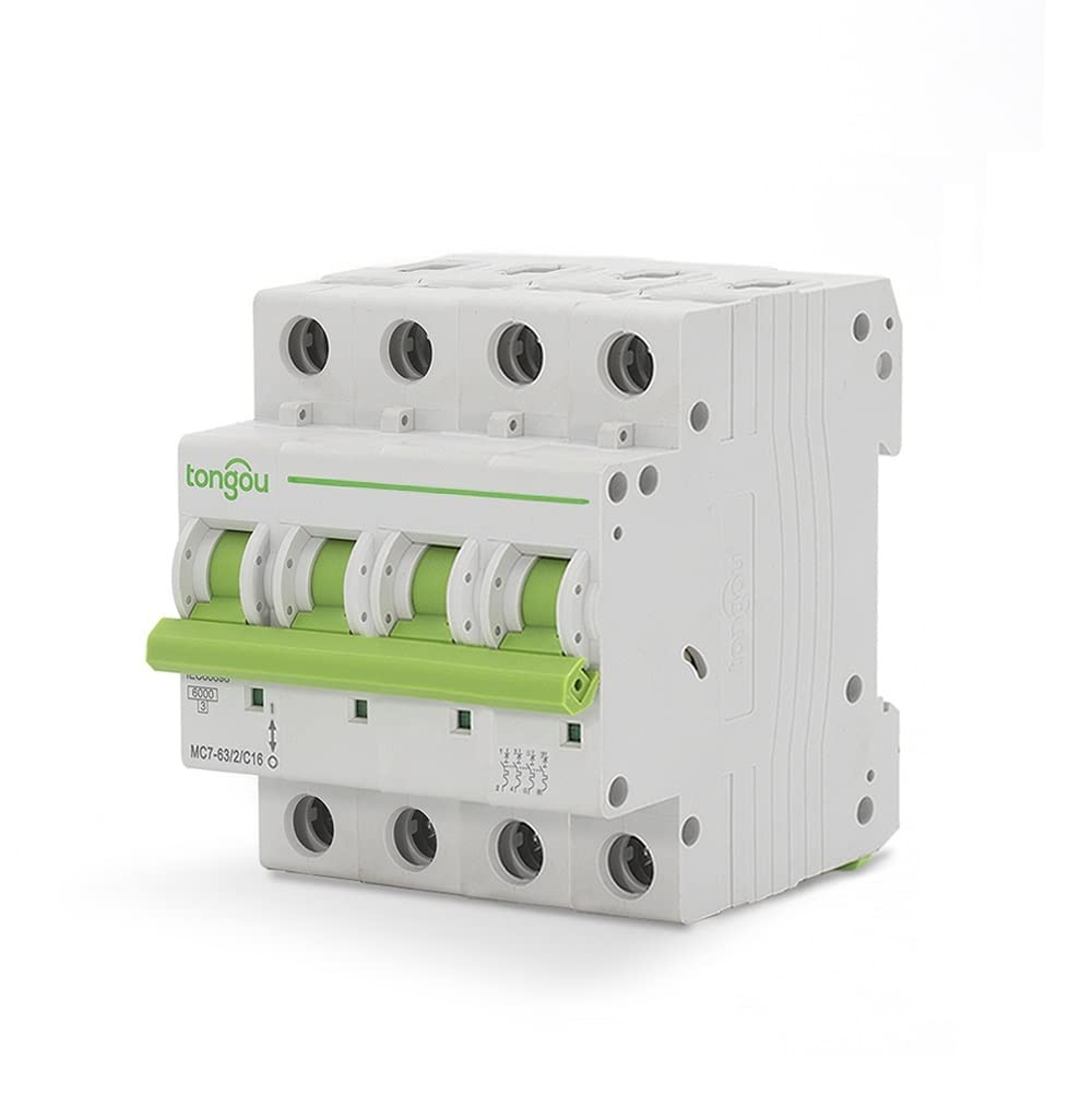 Przełącznik różnicowy, wyłącznik magnetyczny wyłącznik automatyczny 3P 4P 6A 10A 16A 20A 25A 32A 40A 50A 63A 6KA 110V/220V/400V 50/60Hz MCB (rozmiar: 4, kolor: 40A)