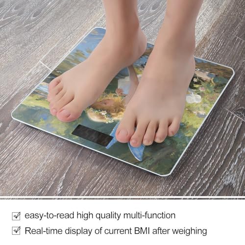 Balanza digital de baño con plataforma en vidrio templado miniatura 5
