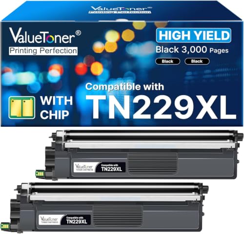 Image of TN229XL TN229 Black TN229XLBK Replacement for Brother TN229XL MFC-L3780CDW