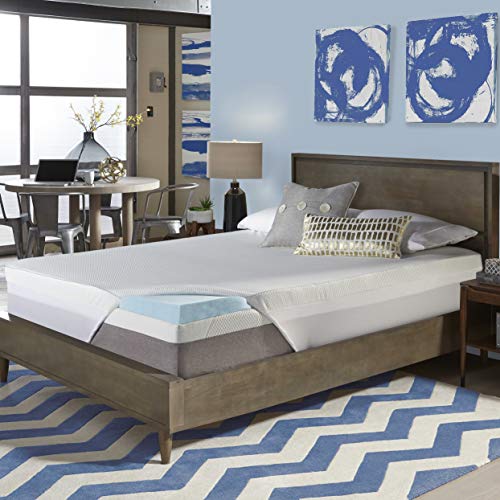 Beautyrest 3-inch Gel Memory Foam Mattress Topper & Waterproof Cover (Cal King)